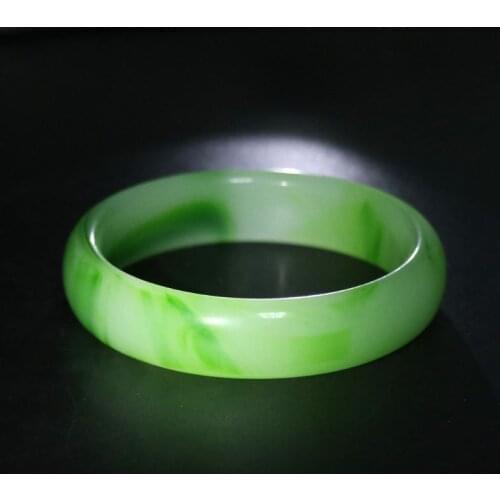 8 Colors Wealth Porsperity Resin Jade Hoop Bracelet Attract Wealth and Good Luck Women Fashion Jewelry Not Real Jade K3ND