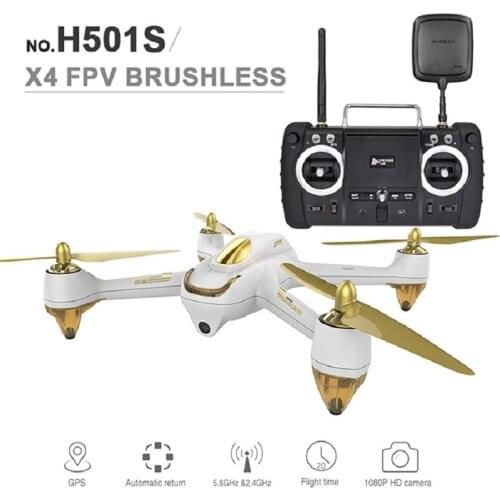 Good quality 5.8G FPV Brushless With 1080P HD Camera GPS RTF Follow Me Mode Quadcopter Helicopter RC Drone