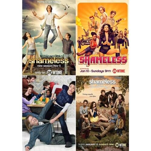 Shameless Poster Clear Image Home Decoration Good Quality Prints White Coated Paper