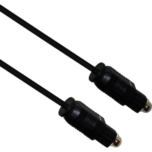 Digital Audio Cables Digital Optical Fiber Cable Spdif Toslink Connect cabel Black 2.2mm Diameter 1 Meter 2 Meters optional