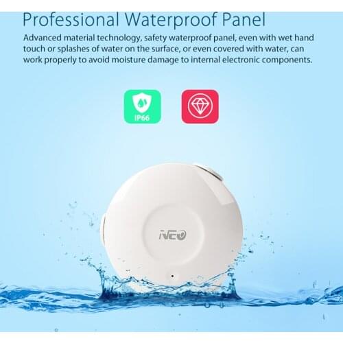 Home Alarm Water Leakage Spot Alarm Detector Independent Water Leak Sensor Detection Flood Alert Overflow Security Alarm System