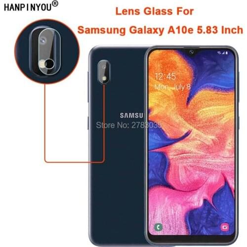 For Samsung Galaxy A10e 5.83" Clear Ultra Slim Back Camera Lens Protector Rear Camera Lens Cover Tempered Glass Protection Film