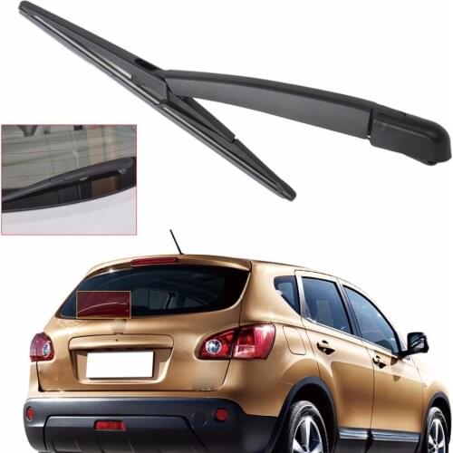 DWCX Car Wiper Kit Rear Window Windshield Wiper Arm + Wiper Blade Rainshield For Nissan Qashqai 2008 2009 2010 2011 2012 2013