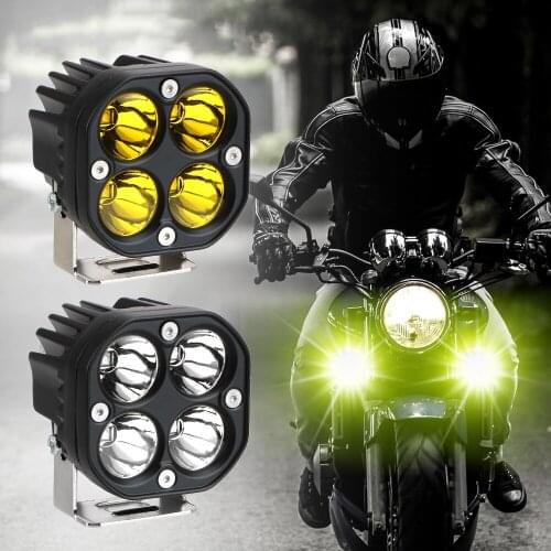 LEEPEE 40W LED Light Universal For Car 4x4 Offroad Tractors Motorcycle Accessories Work Light Driving Lights Spotlight Fog Lamp