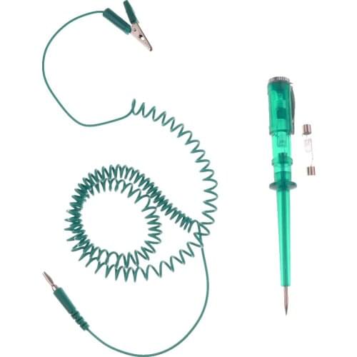 Car Circuit Tester Test Pencil Light Led Probe Car Motorcycle DC 6V 12V 24V