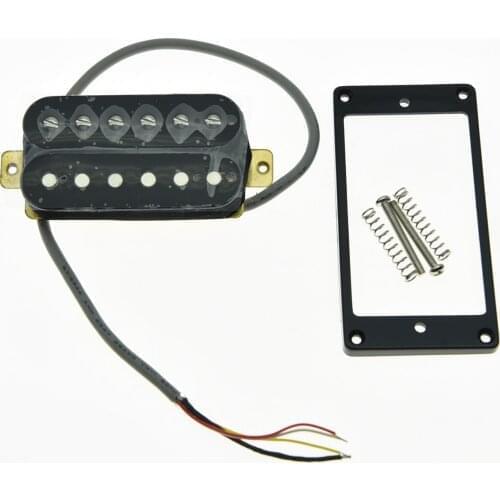 KAISH Black Alnico V Guitar Humbucker NECK Position Pickup Power Sound Pickups