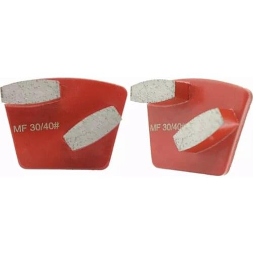 GS15 High Quality Floor Grinding Tools Quick Lock Concrete Grinding Pads Husqvarna Polishing Disc with Two Drum Segments 12PCS