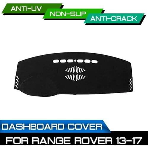 Car Dashboard Mat for Range Rover 2013 2014 2015 2016 2017 Anti-dirty Non-slip Dash Cover Mat UV Protection Shade