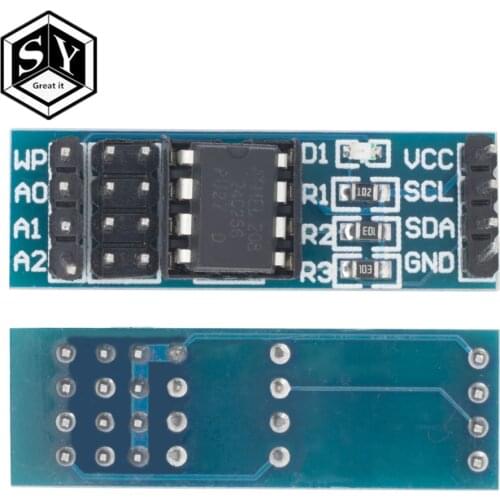 1PCS Great IT New AT24C256 24C256 I2C interface EEPROM Memory Module