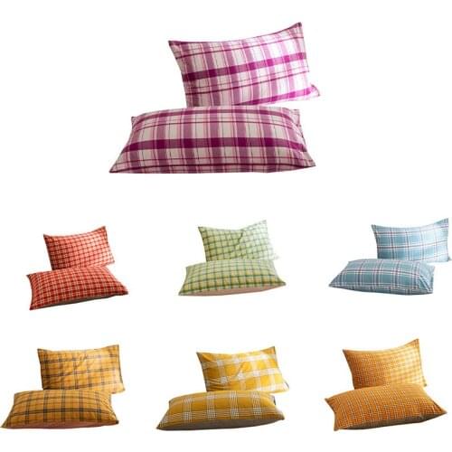 100% Cotton A Pair Of Washable Pillow Cover Set For Two People To Protect The Cervical Spine Hotel Single Home Soft Pillow Case