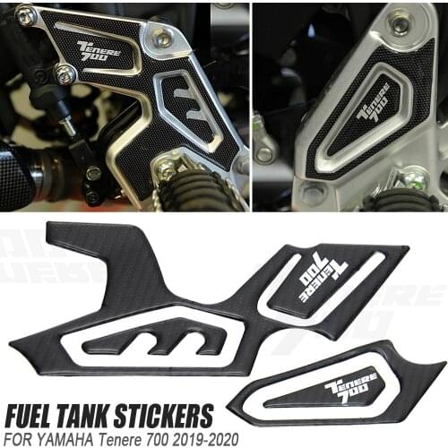 New Motorcycle 3D Edge Gel Tank Pad Stickers Gas Oil Tank FOR YAMAHA Tenere 700 T700 XTZ 700 2019 2020