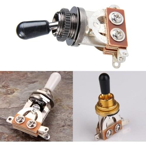 3 Way Guitar Selector Pickup Toggle Switch No-noise Guitarra Pickups Parts Swith Control Guitar Accessories for Les Paul New
