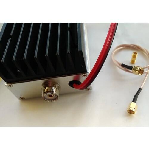 Hand Power Amplifier U-section Walkie Talkie Power Amplifier 40W RF Power Amplifier 433 Amplifier Data Transmission Amplifier