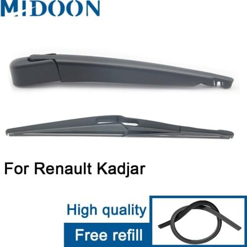MIDOON Wiper 9" Rear Wiper Blade & Arm Set For Renault Kadjar 2015 2016 2017 2018 2019 Windshield Windscreen Rear Window