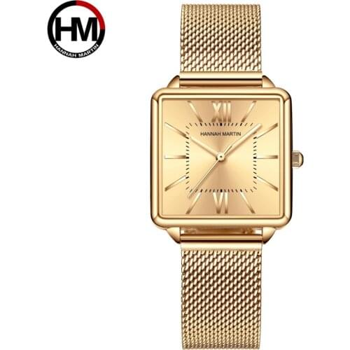 Stylish Popular Luxury Brand 6 Color in Stock Japanese Movement Women Watches Bracelet Watch Ladies