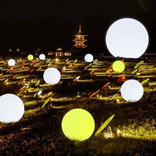 Solar Powered Ground Lights LED Solar Path Light Ball Shape Outdoor Waterproof Garden Landscape Lighting for Yard Driveway Lawn