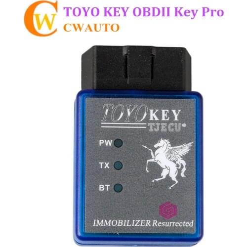 TOYO KEY OBD II KEY PRO Work with Mini CN900 Mini900 Support G and H All Key Lost