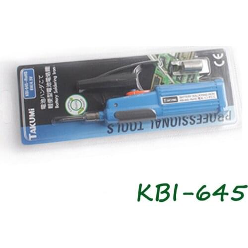 Hight Quality Mini portable KBI-645 Battery electric soldering iron 6W 4.5V Repair assistant Retail