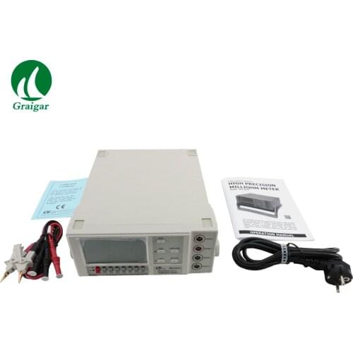 LUTRON High Precision Milliohm Meter MO-2013 Digital Meter Testing Voltage AC110V AC230V