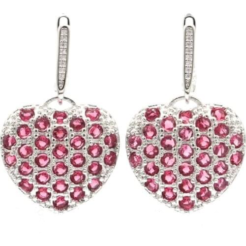 26x16mm Highly Recommend 18x13mm Created Color Changing Alexandrite Topaz White Bright Zircon Fine Jewelry Silver Pendant