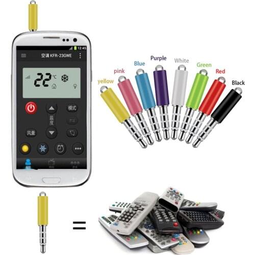 4Pcs/set Wireless Mobile Phone Remote Control Universal Smart Infrared Mobile Remote Control Jack Random Color