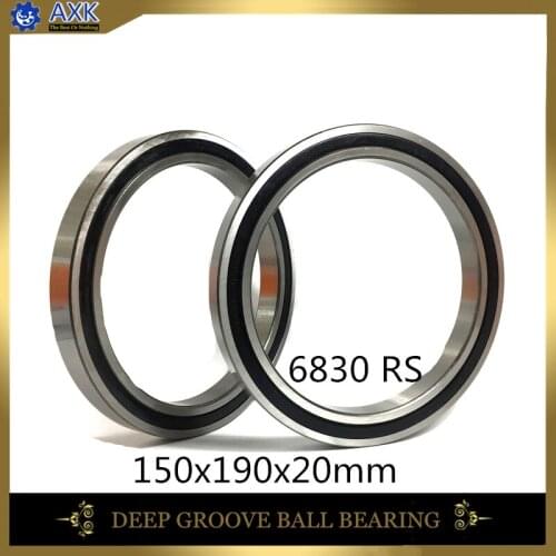 6830 2RS 150x190x20mm Metric Thin Section Bearings 61830 RS
