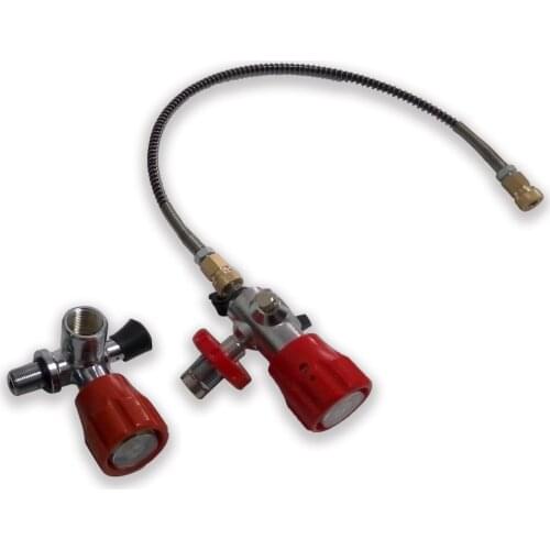 AC101 Scuba Diving PCP Paintball Tank Air Rifle Valve 300bar and Filling Station for Carbon Fiber Cylinder Acecare 2019