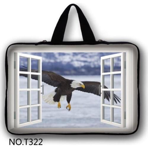 Eagle Laptop Notebook Case Tablet Sleeve Cover Bag 11" 12" 13" 14" 15" for Macbook Pro Air Retina 14 for Xiaomi Huawei HP Dell