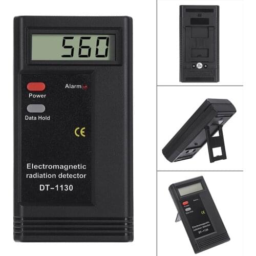 LCD Digital Electromagnetic Radiation Detector Portable EMF Meter Tester Dosimeter Detector For Computer Phone
