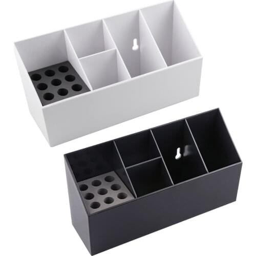 Salon Shear Holder Rack Scissor Barbershop Storage Case Hairdressing Combs Box for Hair Stylist Comb Hair Clip Box Tool