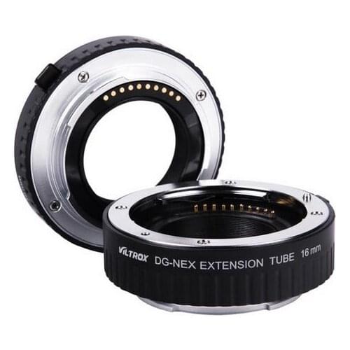 Viltrox DG-NEX autofocus extension tube 10mm 16mm macro lens transfer ring is suitable for SONY camera NEX E A7 a7R a7S NEX7 A60