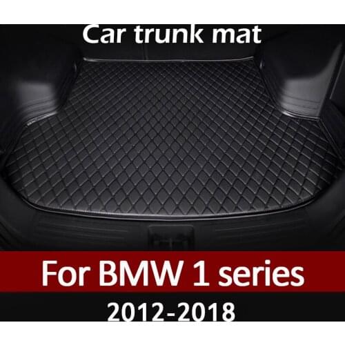 MIDOON Car trunk mat for BMW 1series Hatchback 2012 2013 2014 2015 2016 cargo liner carpet interior accessories cover