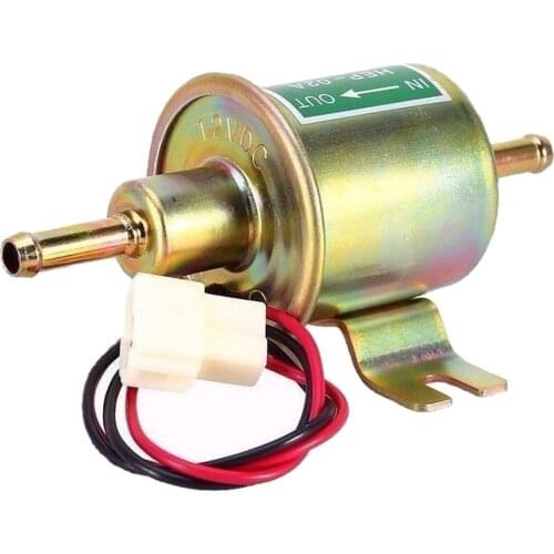 New 12V Electric Fuel Pump Inline Petrol Low Pressupe Hep-02A