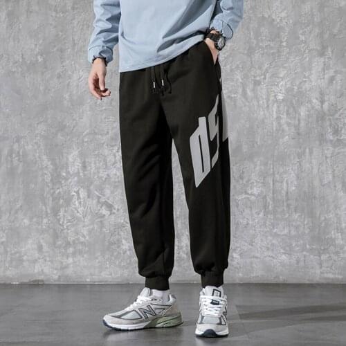 Casual Joggers for Men Sport Pants Male Gym Clothing Streetwear Mens Trousers 2020 New Winter Elastic Waist Harem Pants