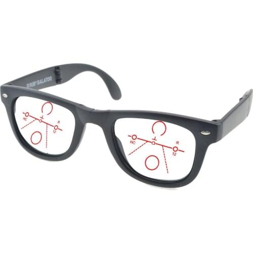 Progressive Multifocal Anti Blu Light Reading Glasses Foldable Frame Men Women High Quality +1.0 +1.5 +1.75 +2.0 +2.5 +3 +3.5 +4