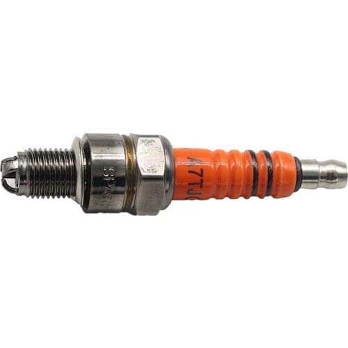 1pcs A7TJC Spark Plug For GY6 50-125cc Moped Scooter ATV Quads 3 Electrode