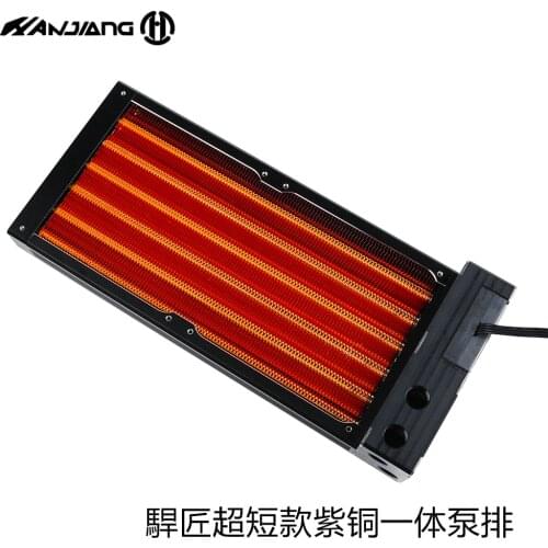 Integrated 240 / 360 cold water pump / CPU / video card itx case split water cooling radiator / water pump