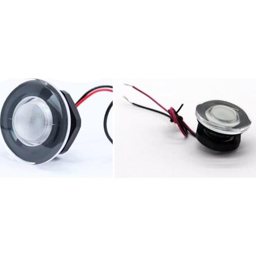 2 Pieces LED 12V Boat Courtesy Light RV Yacht Deck Outdoor Step Light