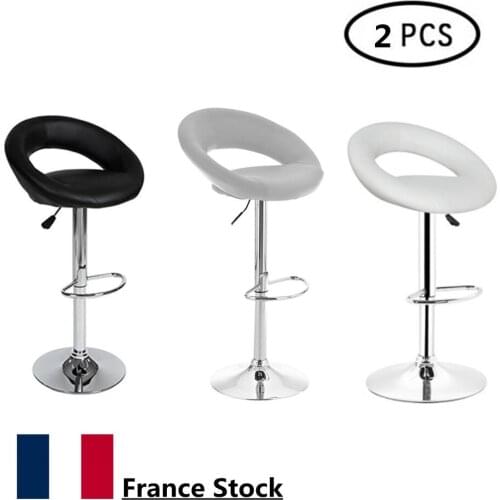 2PCS Swivel Rotating Bar Chair European Trendy Gas Liftable Bar Stool Moon Bay Design Barstool For Home Living Room Decor HWC