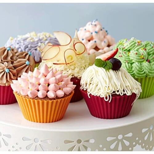 24 / 36pcs Pumpkin Bun 3D Paper Cup Cake Cupcake Mold Non-stick Baking Tools Cupcake Mold Bakeware Tools M003