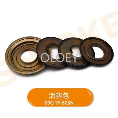 4 PCS 09G TF-60SN gearbox seal ring piston package gearbox oil seal for V W Golf Magotan Sagitar LaVida Polo Skoda Octavia
