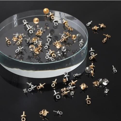 50pcs/lot DIY Fashion Jewelry Accessory Hanging cap Claw Nails Alloy Material Rhodium Plating Pendant Making Department
