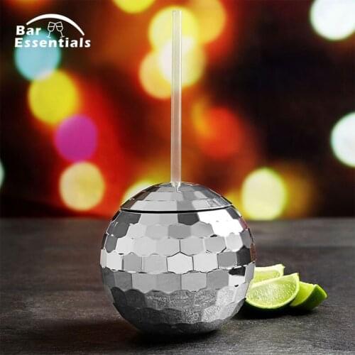 580ml Creative DISCO Ball Cup Flash Effect Cocktail Party Party/Nightclub Personality Glass Plastic Cup