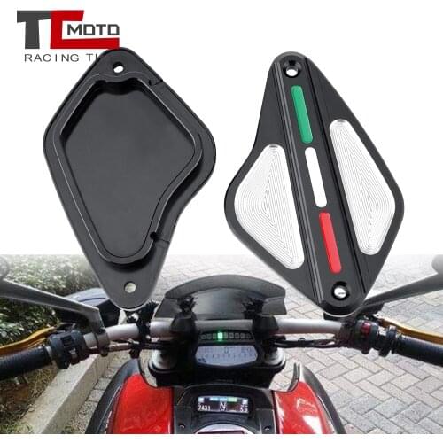 For Ducati Diavel 1260 S 1260S Amg Carbon Cromo Strada X Diavel XDiavel S Motorcycle Front Brake Fluid Reservoir Cap Cover