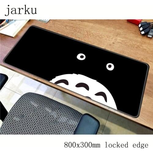 Gel Totoro mouse pad gamer accessories 800x300mm notbook mouse mat large gaming mousepad HD print pad mouse PC desk padmouse