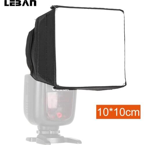 Godox SB1010 10*10cm Universal 10*10cm Light Flash Diffuser Foldable Softbox For camera flash