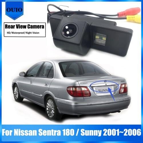 HD Rear view camera For Nissan Sentra 180 / for Nissan Sunny 2001 2002 2003 2004 2005 2006 Night Vision Parking Reversing Camera
