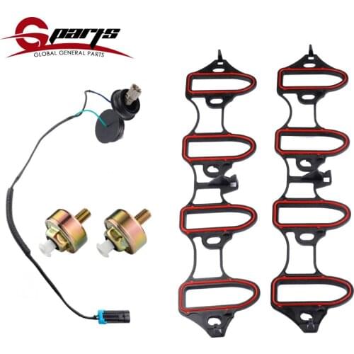G-Parts 12601822 213-3521 89060413 12589867 Knock Sensor Wire Harness Kit With Intake Manifold Gasket Kit For Silverado Sierra