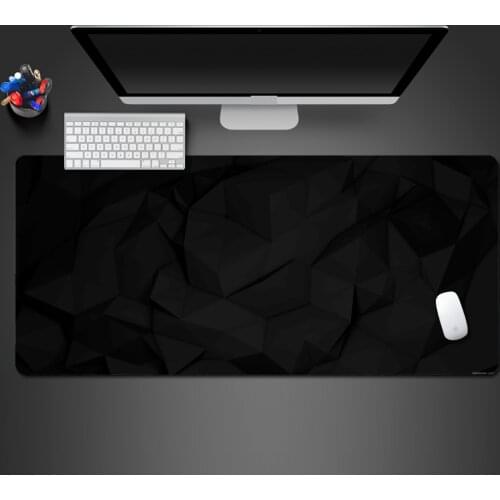 Black 3d Abstract Style Best-selling Mousepad High Quality Rubber Computer Game Mouse Pad Computer Keyboard Mouse Large Mats
