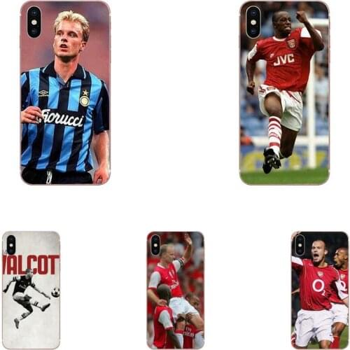 Soft TPU Non-slip Therry Henry Dennis Bergkamp For Xiaomi Redmi K30 K20 Pro 5G Note 9 PRO Max 9s Mi9 mi10 lite Pro redmi 7 8a a3
